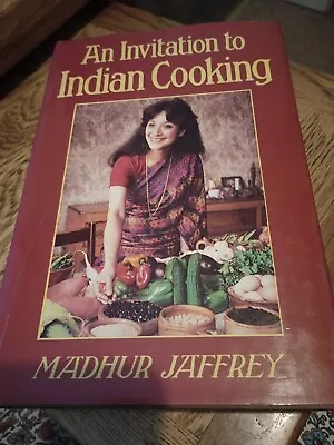 £18.75 • Buy Invitation To Indian Cooking Madhur Jaffrey BCA 1984 Rare Hardback Dust Jacket 