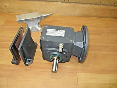 Morse 154Q56H20 Gearbox 20:1 Right Angle *NICE USED* Raider 324 In Lbs W/ Mounts • $114.75