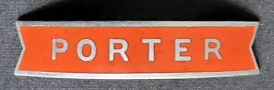 Porter North Eastern Railway Vintage Enamel Fishtail Cap Badge • £54