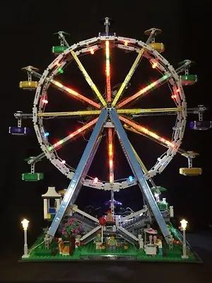 Lighting Kit For Lego 10247 Ferris Wheel With Remote Control Power Bank Led • $99.48