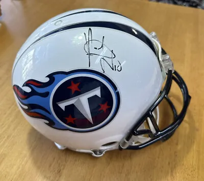 Vince Young Signed Full Size Proline Authentic Titans Helmet • $299.99