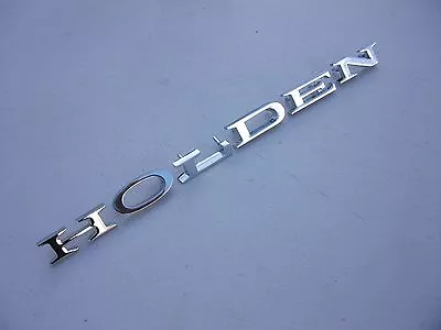 New Non Slanted Holden Letter Badge Set Suits Ej Eh Hd Holden • $169.99