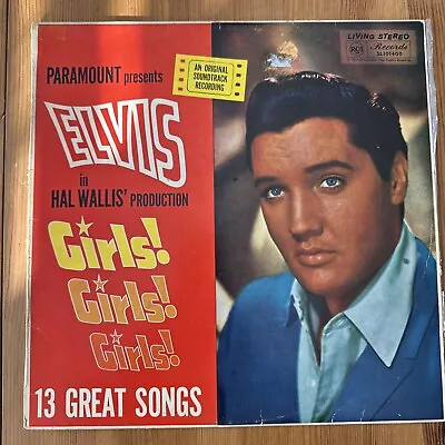 Girls! Girls! Girls! By Elvis Presley (Vinyl 1963) SL101400 • $48