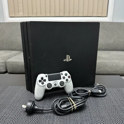$199 • Buy Sony Playstation 4 Pro Ps4 Pro 1tb Black Working With Issues