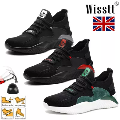 Men Lightweight Safety Shoes Steel Toe Cap Women Work Trainers Shoe Hiking Boots • £24.99