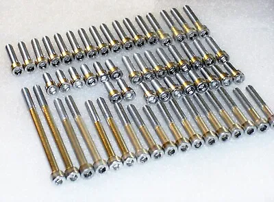 Kawasaki ZZR1100 ZX11 1990-01 Engine Covers 50 Stainless Allen Bolt Capscrew Kit • $33.11