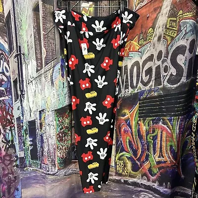 Disneys Mickey Mouse In Pieces  Soft Leggings Size 3XL NWT • $16.99