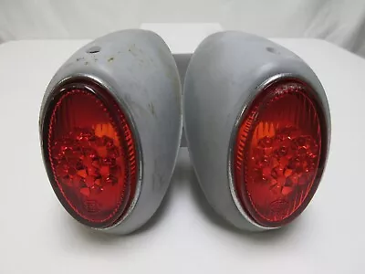 Classic VW Beetle VW Bug Snowflake Taillights 1956 To 1961 OE German Hella Used • $175