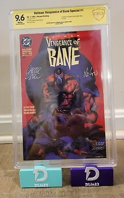 Batman: Vengeance Of Bane Special #1 2nd Printing Cbcs 9.6 Nolan/dixon Signed • $289.99