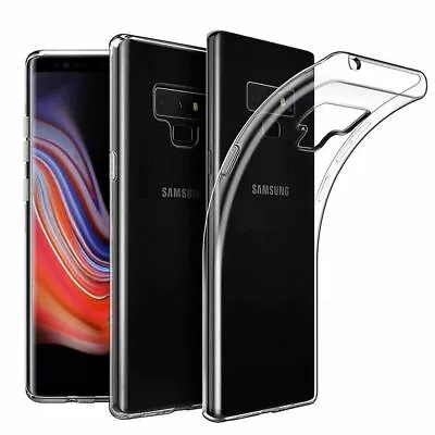 Samsung Galaxy S7/8/9/S10/S20/21 FE S22 S23 S24 Note 5 Case Clear Soft TPU COVER • $6.90