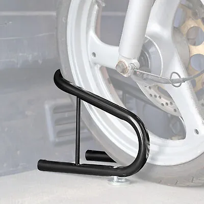 6.5  Motorcycle Tire Wheel Chock Bike Stand Trailer Truck Mount Kits Removable • $27.99