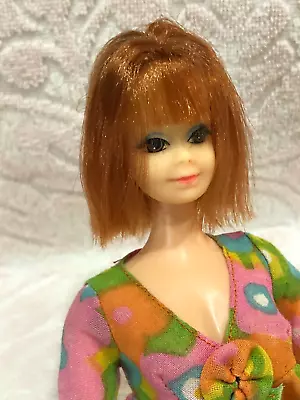 PJ HEAD OOAK Red Titian Hair Short & Sassy Style!! Mod Era VTG 60s Cute! L@@K! • $40