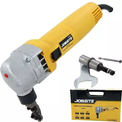 Jobsit 380w Electric Metal Cutting Saw Cutter Nibbler Punching Shear 0.5-1.8mm • £80.49