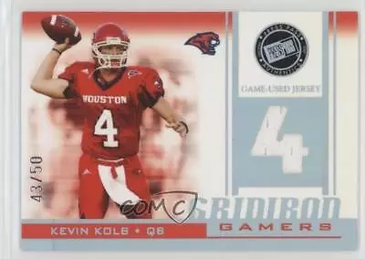 2007 Press Pass Gridiron Gamers Holofoil /50 Kevin Kolb #GG-KK Rookie RC • $17.79