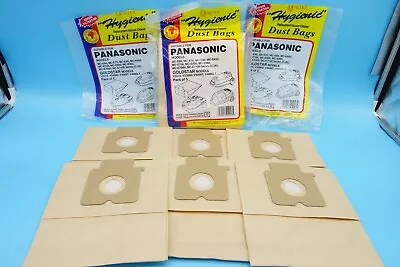 11 X VACUUM DUST BAGS Type MC-E FOR PANASONIC & GOLDSTAR CYLINDERS - See Listing • £5.50