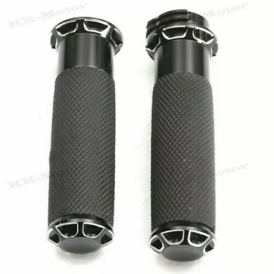 1inch 25mm Motorcycle Handlebar Hand Grips For Harley Touring 08-15 KM • $120