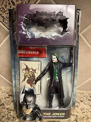 Mattel Batman: The Dark Knight Movie Masters The Joker Action Figure W/ Evidence • $34.99