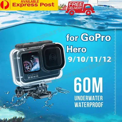 Waterproof Diving Cover For GoPro Hero 12 11 10 9 Underwater Housing Case • $27.99