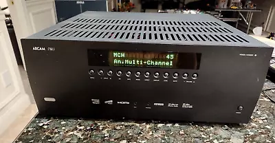 Arcam FMJ AVR 360 Receiver Black Working 7.1 With Remote Bundle Good Condition • $275