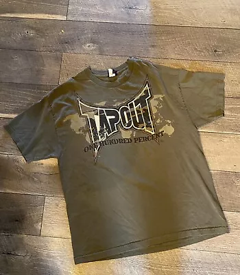 UFC MMA - Tapout “One Hundred Percent” - T-shirt XL Green • $30