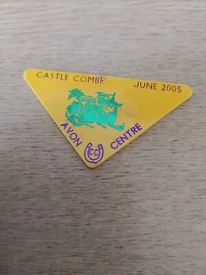 Caravan Club Badge -Avon Centre - Castle Combe - June 2005 • £2.99