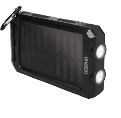 $44.88 • Buy Uniden Upp80s 8000mah Portable Solar Power Bank