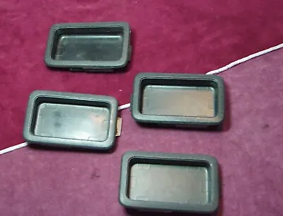 Volvo 240 Black Interior Door Handle Latch Boxes & Bezels. For (4) Doors. • $31.95