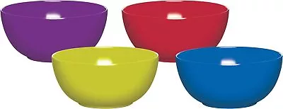 Colourworks Plastic Bowls For Parties And Children Or Camping Melamine Made I • £22.95