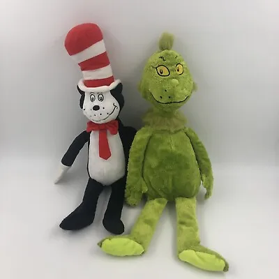 $24.96 • Buy Dr. Seuss Cat In The Hat And The Grinch Plush Toy