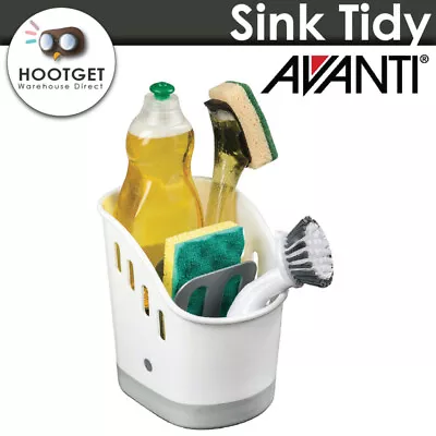 Avanti Sink Caddy Tidy Dish Cleaning Basket Holder Sponge Rack Kitchen Storage • $20.99