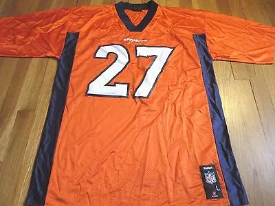 Reebok Nfl Team Apparel Denver Broncos Omar Moreno Jersey Size L • $26.96