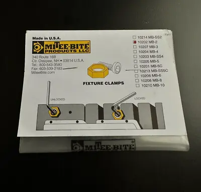 MITEE BITE 10202 MB-2 FIXTURE CLAMPS PACK OF 10 New • $40