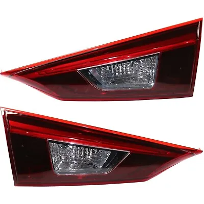 Fit Mazda 3 Sedan 2016-2018 Led Inner Taillights Trunk Lid Lamps Tail Light Pair • $196.99