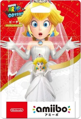 *NEW* Nintendo Wedding Peach Amiibo (Super Mario Bros. Series) - Japan Import • $34.16