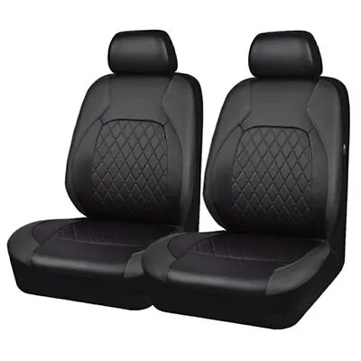 2pcs Driver Vinyl Perforated Seat Cover For Sprinter Van W906 MERCEDES Benz • $32.99