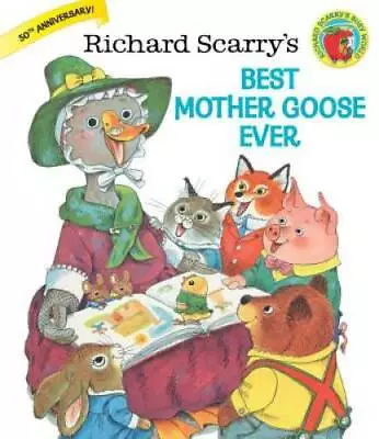 Richard Scarry's Best Mother Goose Ever (Giant Little Golden Book) - GOOD • $4.04