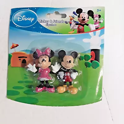 Mickey & Minnie Mouse Cake Topper Figures Disney Beverly Hills Teddy Bear Compan • $7.99