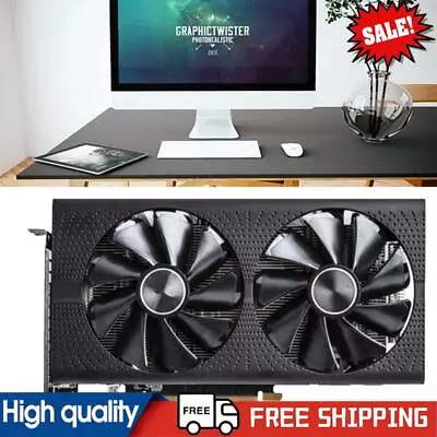 RX 580 8GB Graphics Card Graphics Card With Dual Fan GDDR5 256-Bit For Gaming PC • $172.36