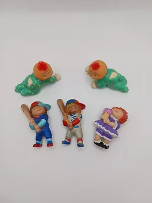 Vintage 1984 Cabbage Patch Kids Lot Of 5 Figurines PVC  Figures Toys  • $17