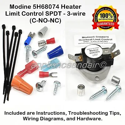 Modine 5H68074 Garage Heater Overheat SPDT 3 Wire Limit Control Ships TODAY! • $62.95