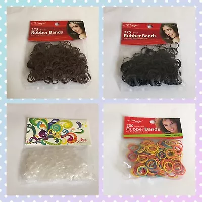 Small Mini Hair Elastics Mini Elastic Rubber Bands For Braids - Cornrows Plaits  • £2.99