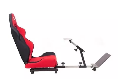 OPEN WHEELER RACING RIG / Gaming Seat For Logitech Wheel Etc. • £99