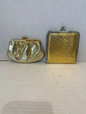 Lot Of Gold Coin Purse/mirror  (Lot Of 2) • $9.99