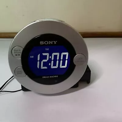 SONY Dream Machine ICF-C7iP Dual Alarm Clock With AM FM Radio *iPod Not Working • $14.99