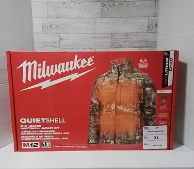 Milwaukee 224C-21XL M12 12V Heated Quietshell Jacket Camo XL NEW IN BOX • $179