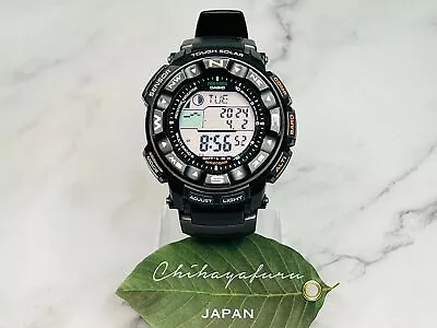 Casio Pro Trek PRW-2500 Protrek Triple Sensor Tough Solar Watch Used Fast Ship • $297.37