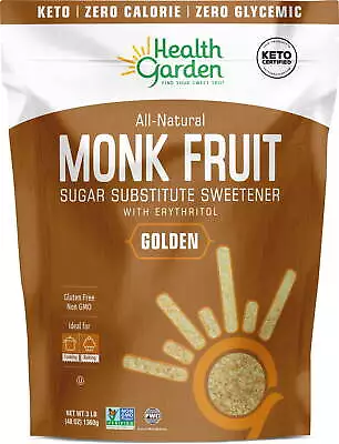 Health Garden Monk Fruit Sweetener Golden 48.0 Oz • $23.44