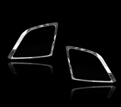 Chrome Headlights Trim Cover Surround For Opel Vauxhall Vectra C Pre-facelift • $133.24