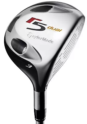 Left Handed TaylorMade Golf Club R5 Dual 18* 5 Wood Stiff Graphite Value • $50.94