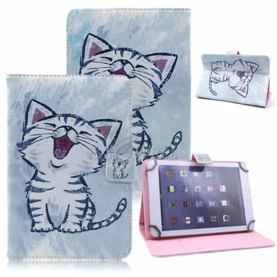 $9.99 • Buy For Amazon Kindle Fire 7 HD 10 Tablet Keyboard Printed Leather Stand Case Cover